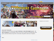 Tablet Screenshot of fleckenmarkt.com